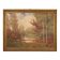 Italian painting landscape signed and dated from the 20th century