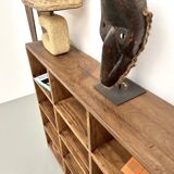 Meuble de métier ancien à 24 casiers