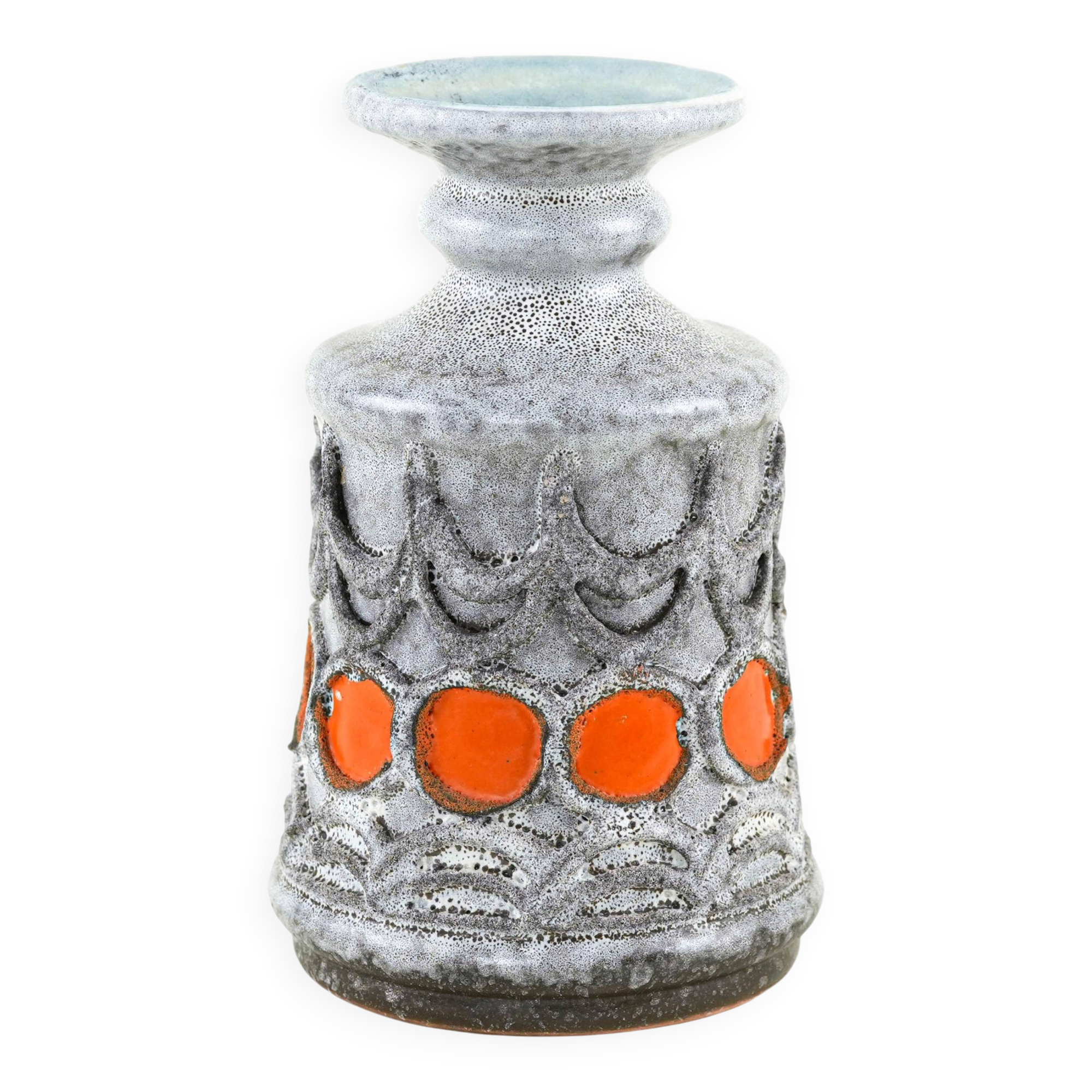 Ceramic vase, German design, 1960s, manufactured by Strehla