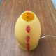 Postmodern glass table lamp from Trait D'Union, 1980s.