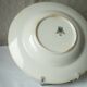 Assiette creise en faience de gien france le pinson ancienne signature