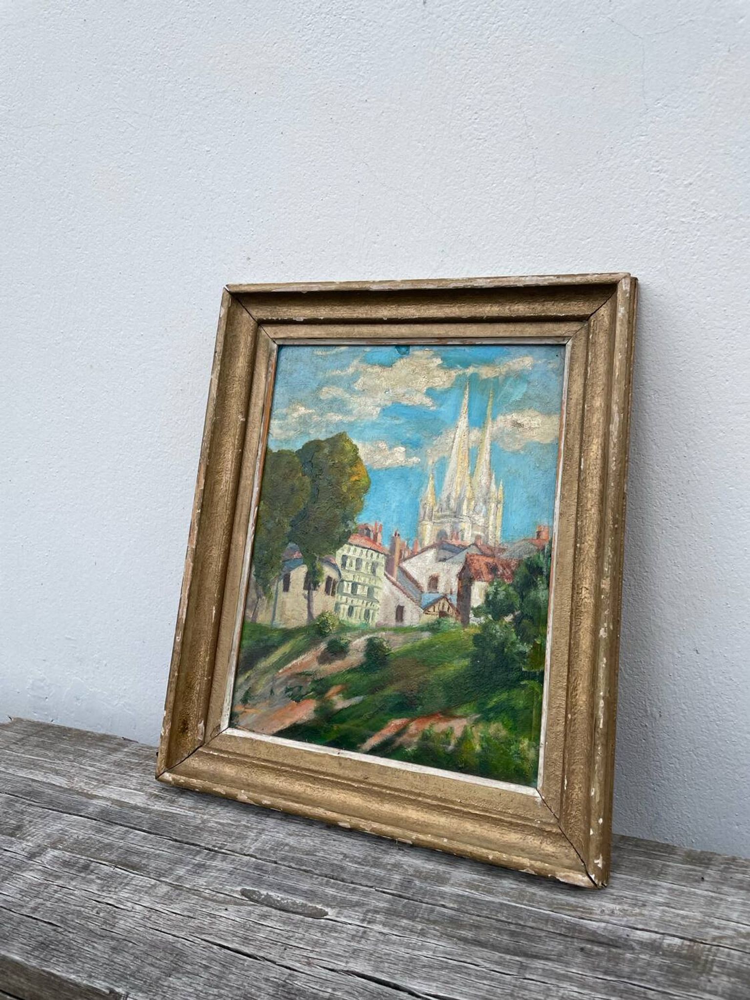 Tableau de Bayonne huile basque