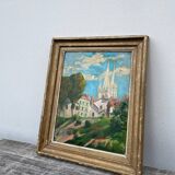 Tableau de Bayonne huile basque