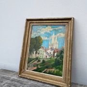 Tableau de Bayonne huile basque