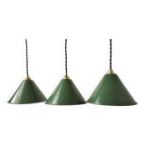 Enamelled sheet metal suspensions