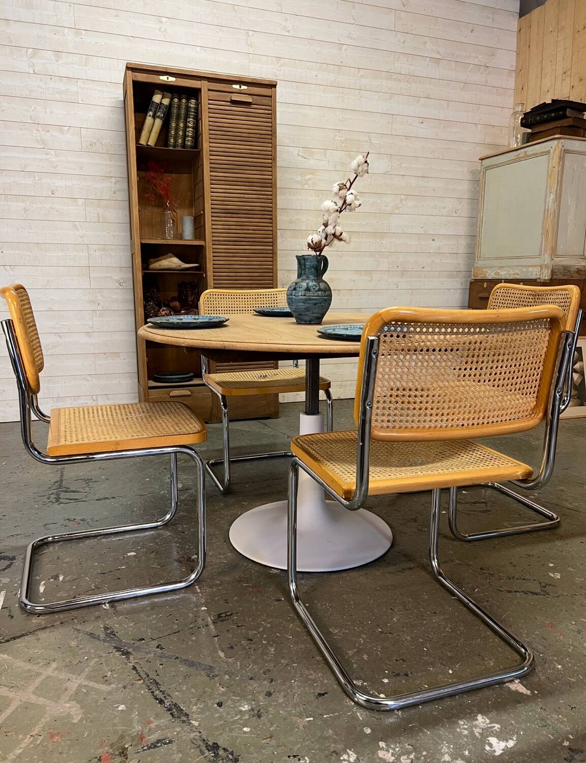 Table jlr réglable en hauteur extensible 70’s