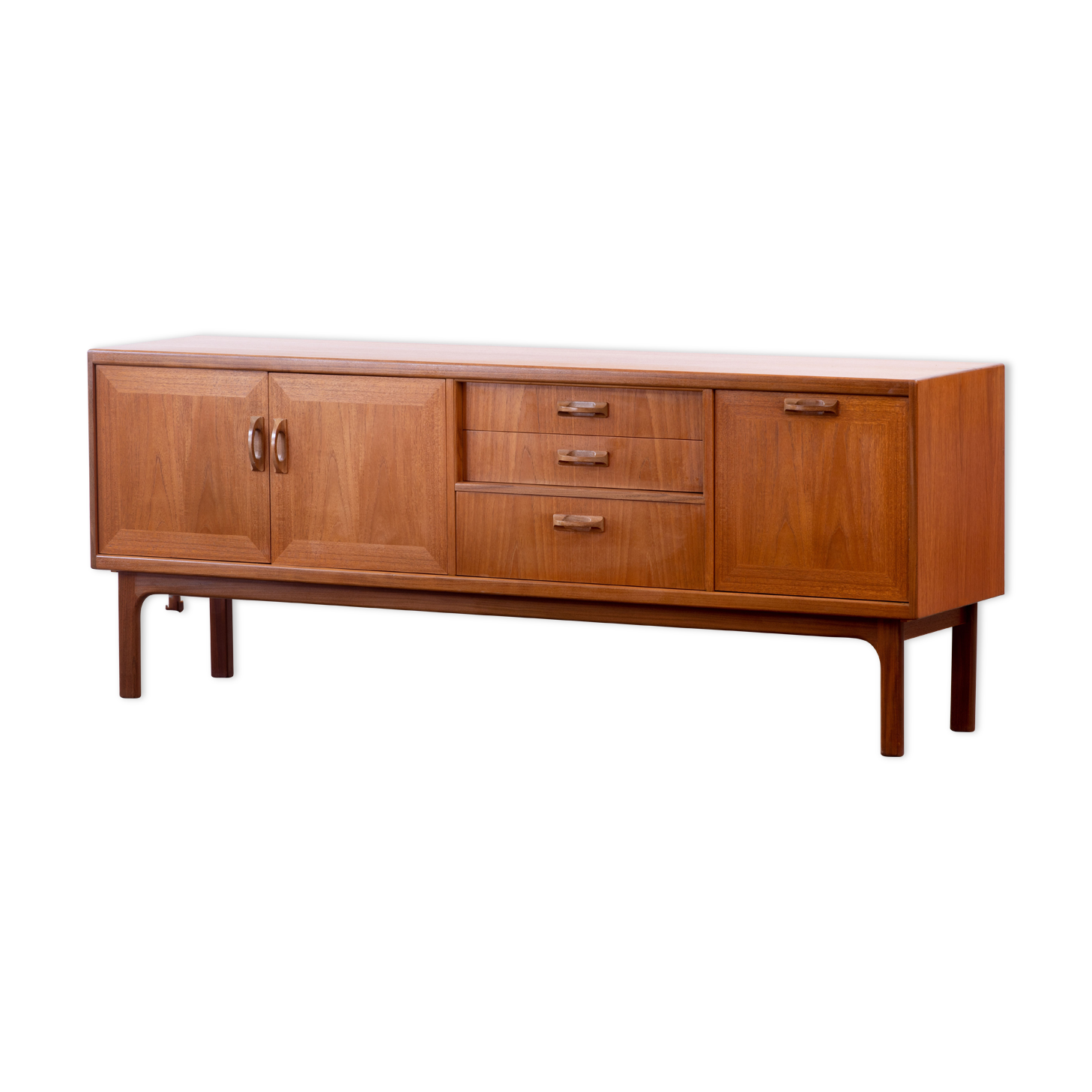Vintage Scandinavian row Gplan 1960