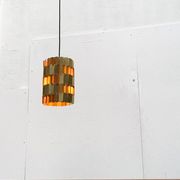 Danish Mid-Century Pop Facette Suspension by Louis Weisdorf for Lyfa, 1960s