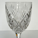 4 Saint-Louis crystal water glasses | Gavarni model | Early 20th century
