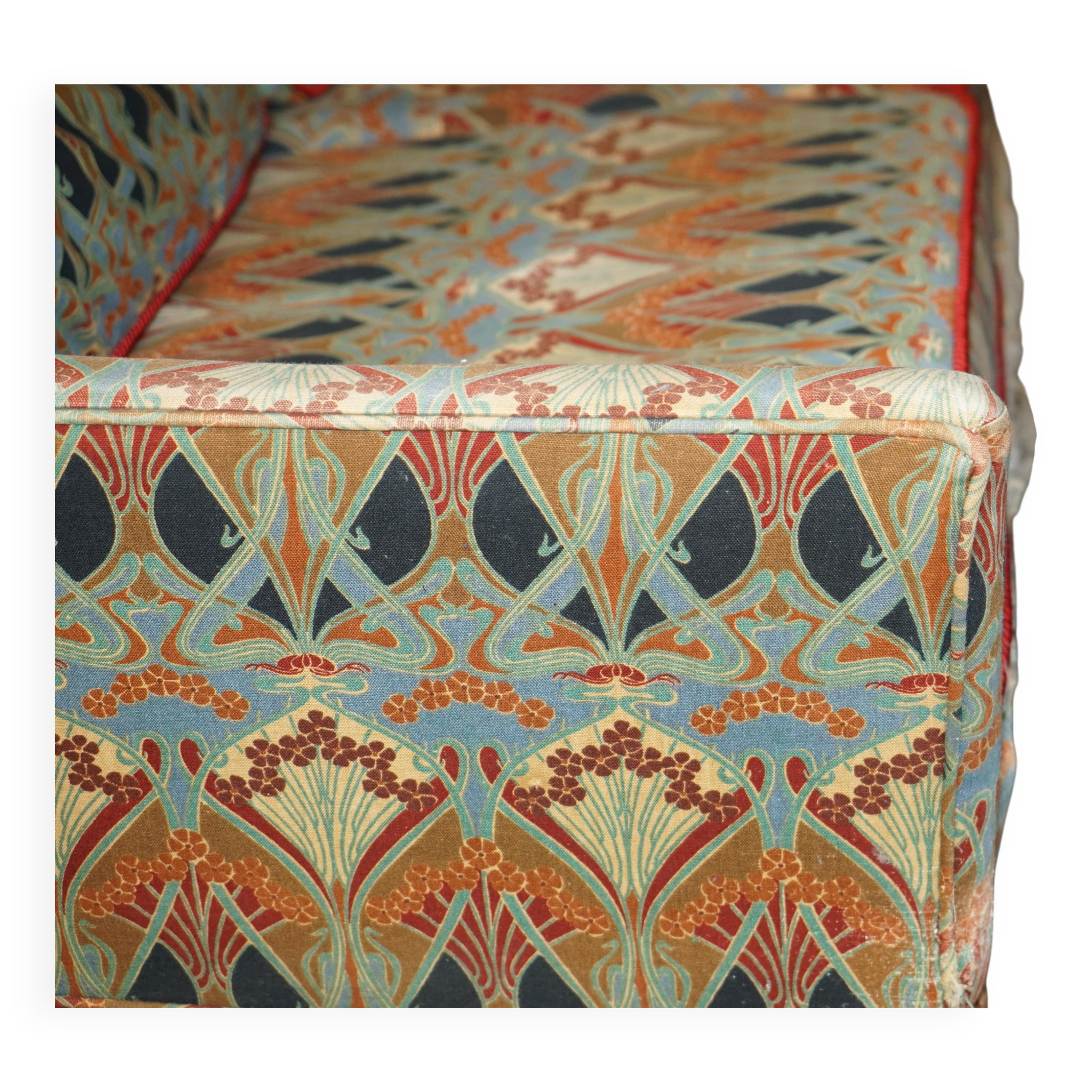 Vintage Liberty's of London Ianthe Canapé Worn Condition