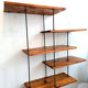 Etagère destructurée, style industriel