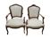 Pair of Cabriolet armchairs
