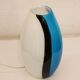 Eglo handblowed glass table lamp - Empori 87756 - Opaline and blue glass