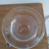 Old glass decanter with stopper