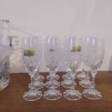 Ensemble à champagne en cristal de Baccarat