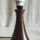 Pied de lampe à poser en bois massif style scandinave - mid. XXeme