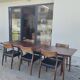 Scandinavian extendable table in Rio rosewood, 1960s