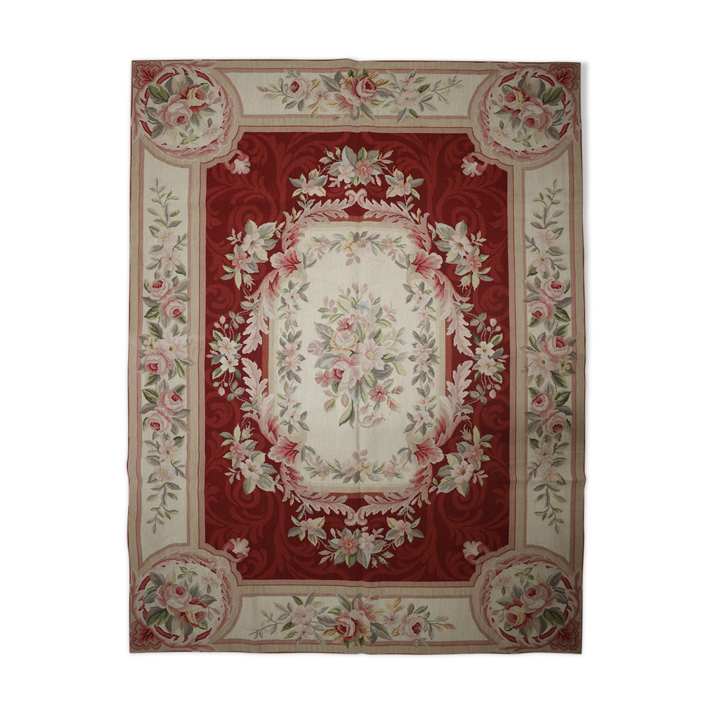 Tapis Aubusson de Chine- 151x200cm