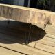 Solid wood coffee table - Unique piece -
