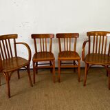 Set of bentwood armchairs and chairs