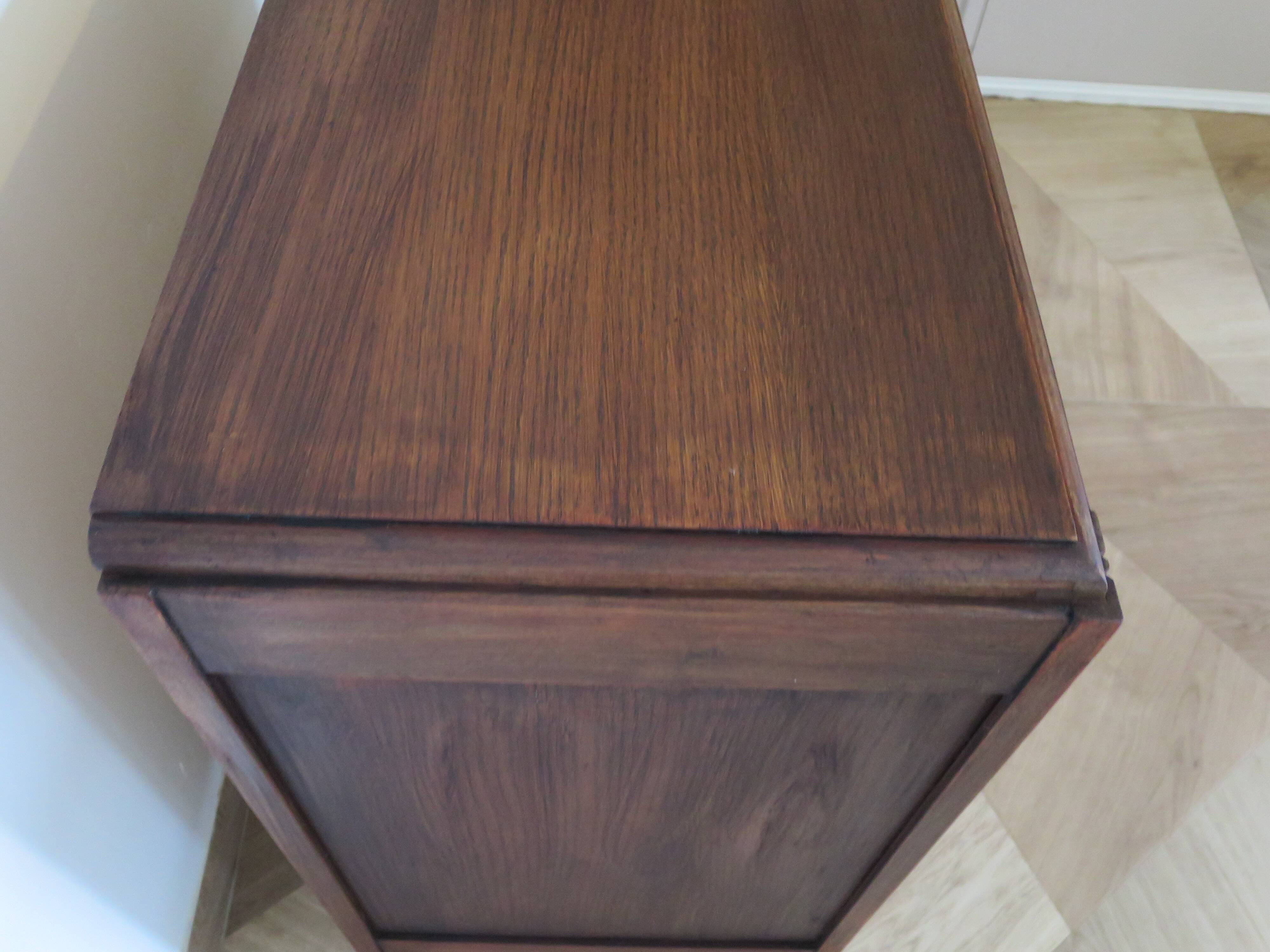 Art Deco chest of drawers - 1950s - mustache-style legs - vintage