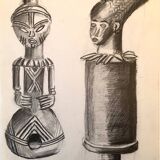 Congo Pipe Drawing