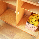 Bahut with compass feet