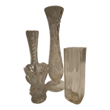 Set crystal vases XIXth
