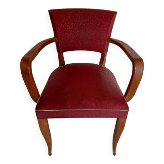 Red bridge chair