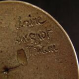 Ceramic bottle by Claire Jacquot Thiam Nancy