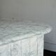 Table basse en marbre par roche bobois 1970