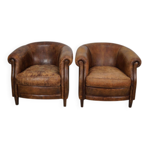 Fauteuil club vintage - couleur