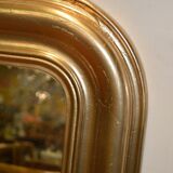 Louis Philippe style gold mirror - 129x92cm