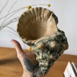 Céramique coquillage vide poche ou cendrier 1970
