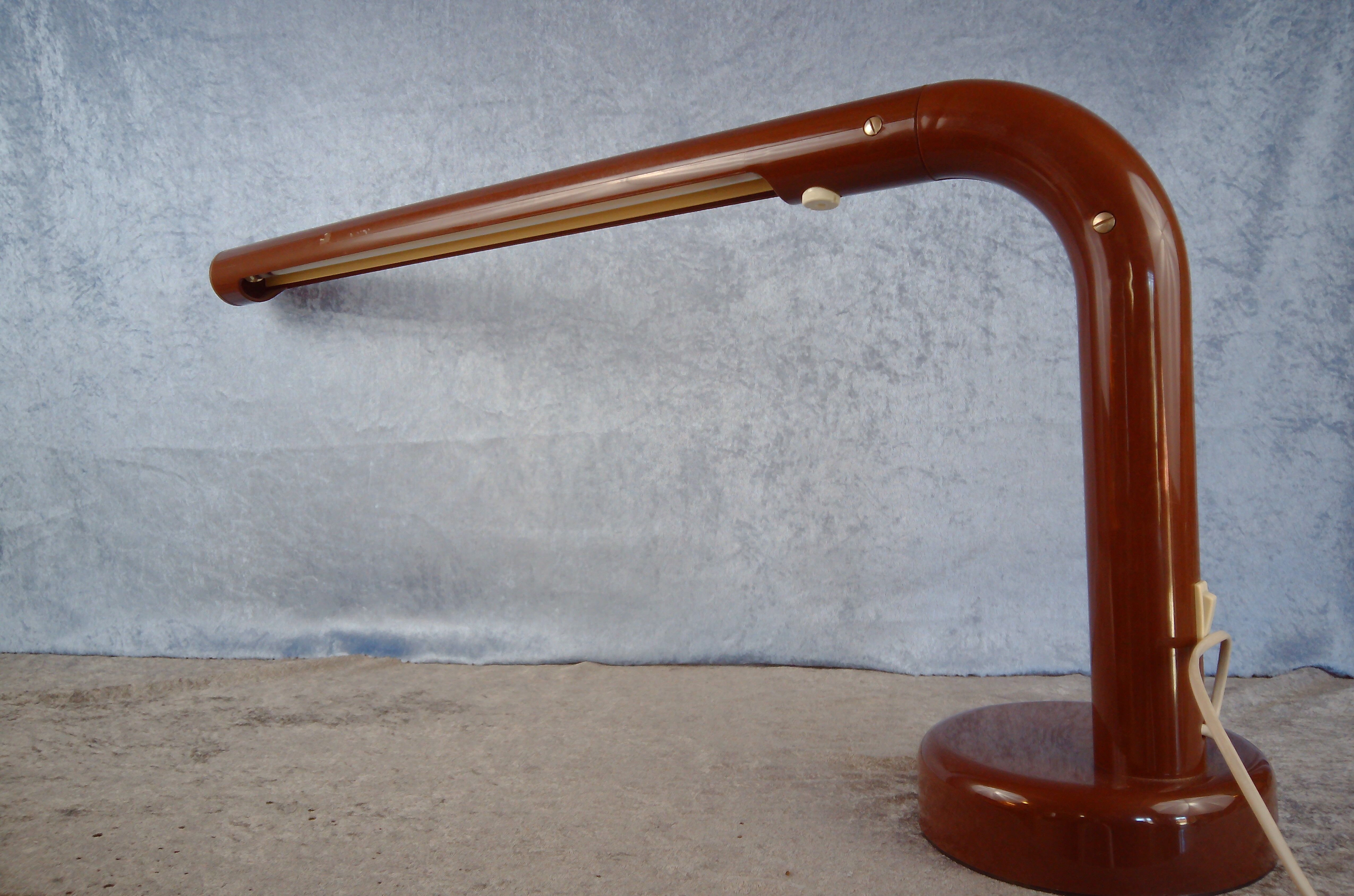 Tuben desklamp by Anders Persson for Ateljé Lyktan, Åhus, Sweden. 1970's