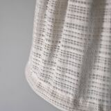 Floor lamp with fabric shade