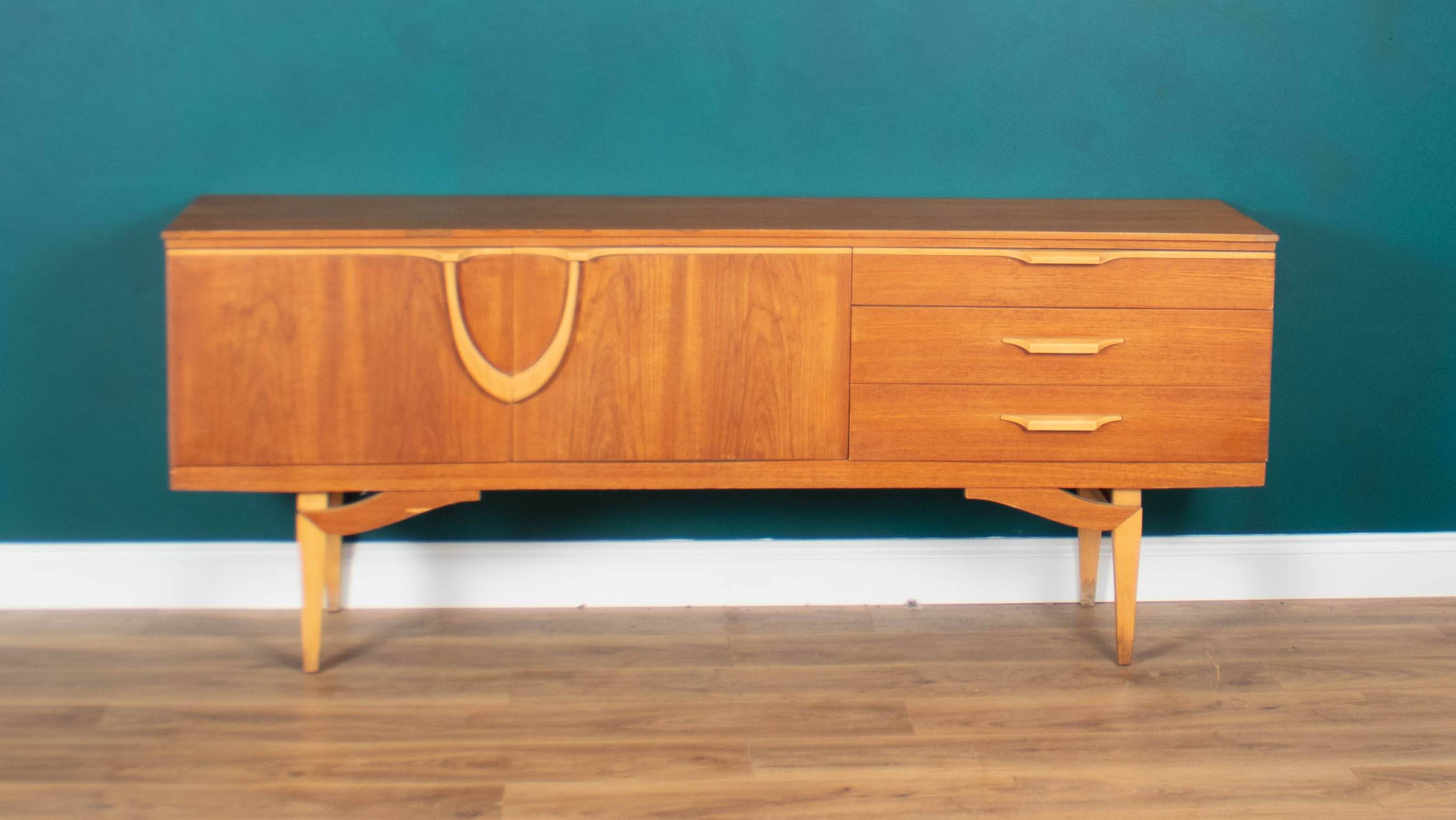 Retro 1960s Teak Beutility Mid Century Sideboard