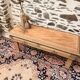 Nice vintage low wooden furniture.