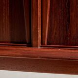 Model 19 teak highboard by gunni omann for omann jun møbelfabrik (mk10397)