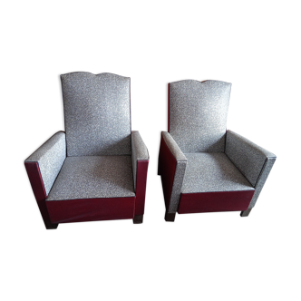 Pair of vintage armchairs