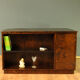 Double sided desk, walnut Denmark 1960