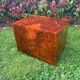 Cube en loupe de ronce