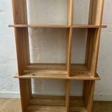 Regain homemade pine bookcase shelf