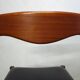 4 chaises scandinaves années 60