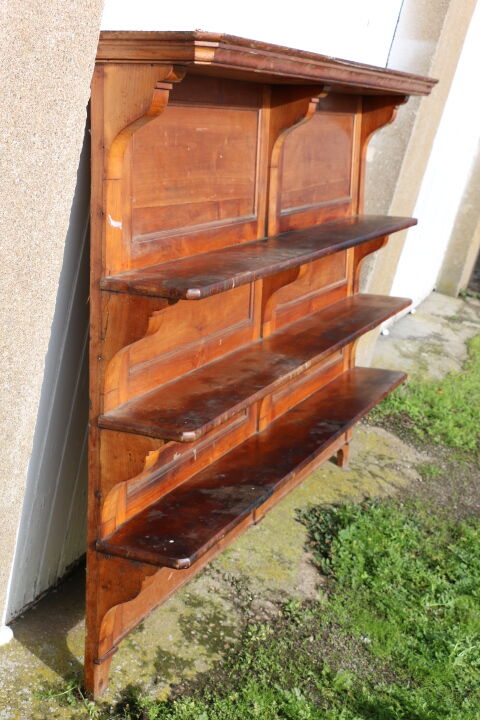 Bistro wall shelf early 20th