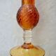 Amber vase on foot