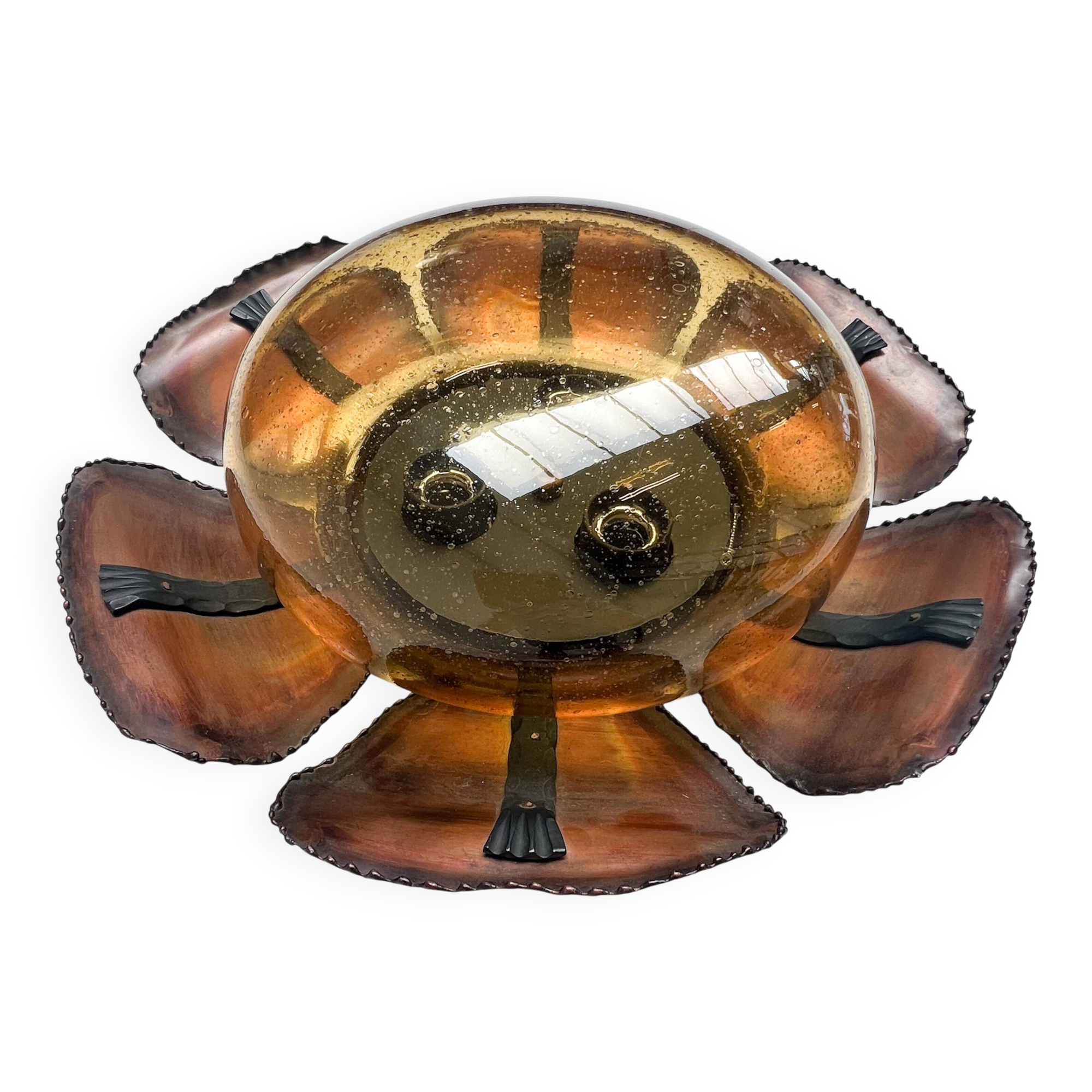 Brutalist air bubble ceiling lamp by Koch & Söhne, 1960’s