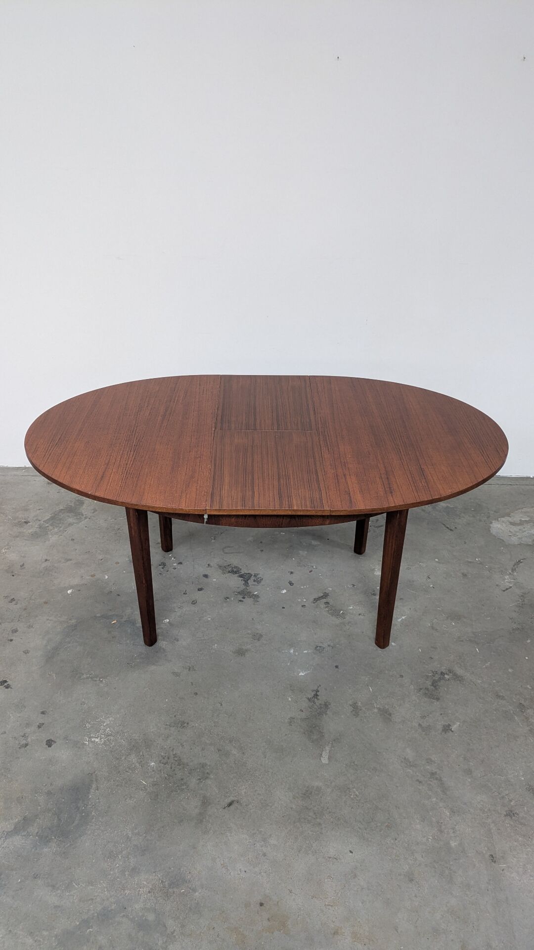 Vintage Scandinavian design table and chairs.