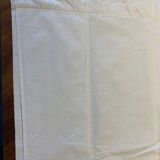 Pair pillowcases white cotton and lace