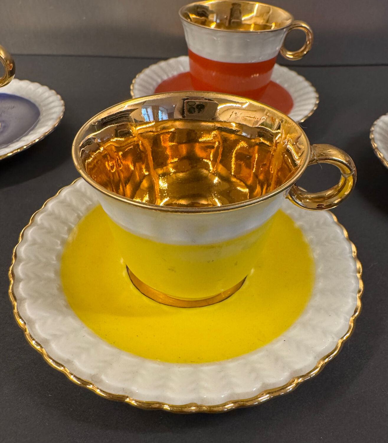 Bernardaud coffee service, Limoges 1920